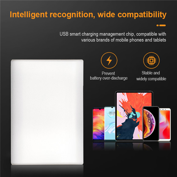 2020 newest large printing area 10000mAh mophie charging Power Bank LWS-2016